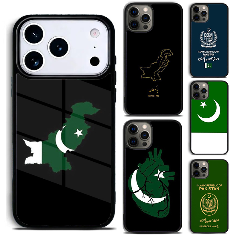 Phone Cases Pakistan - パキスタン国旗柄ソフトフォンケース iPhone 17 16 15 Pro