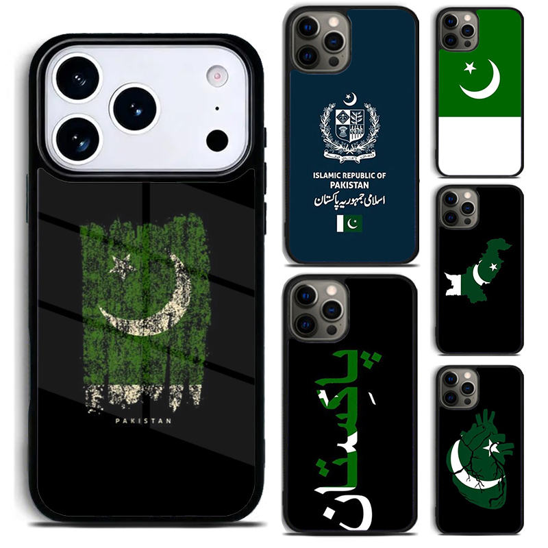 Phone Cases Pakistan - パキスタン国旗柄iPhoneケース iPhone 17 16 15 Pro