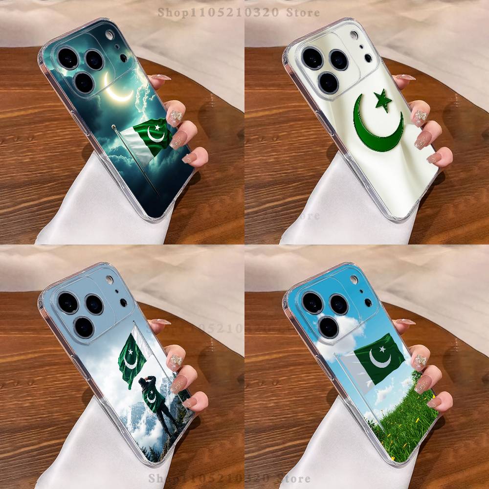 Phone Cases Pakistan - パキスタンパスポート旗柄iPhoneケース iPhone 15 16 12 14