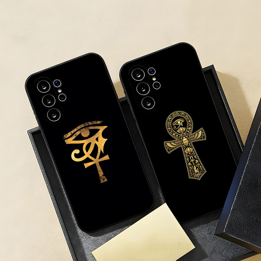 Phone Cases Egypt - エジプト ネフェルティティ アヌビス アンク スマホケース サムスン