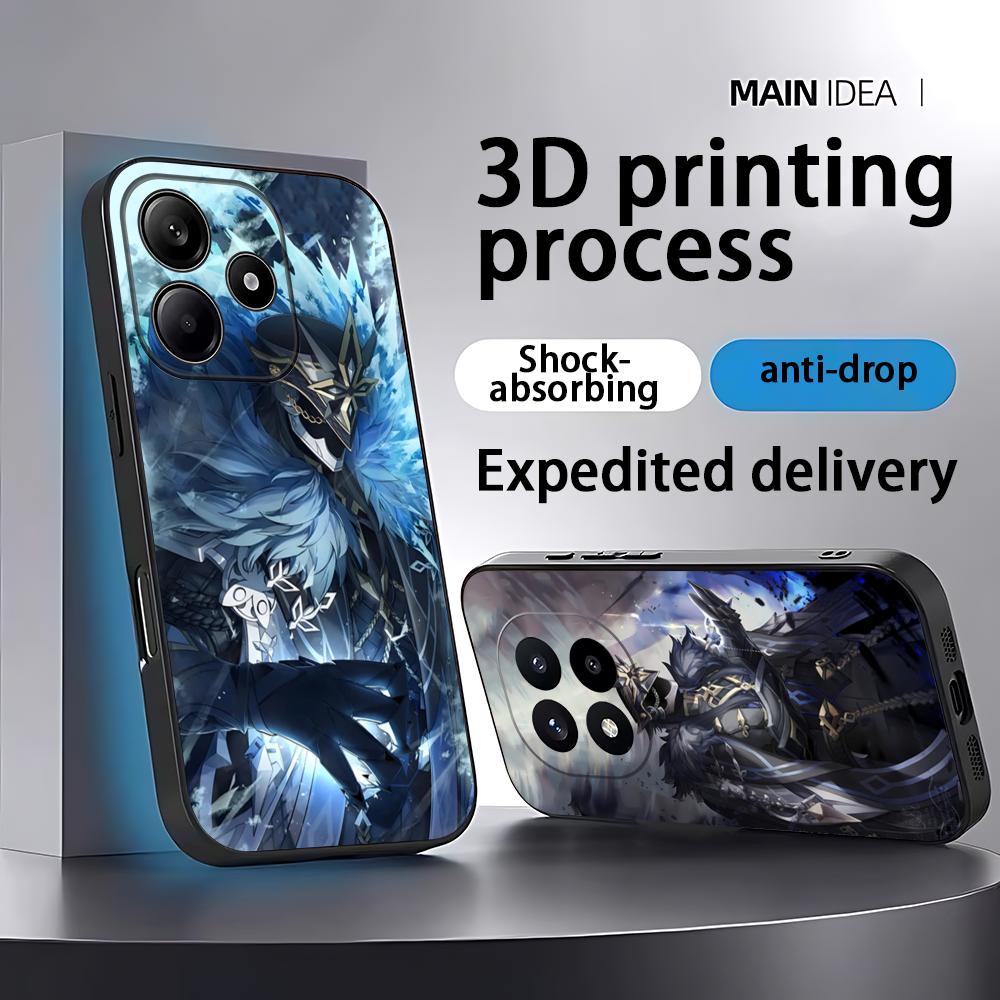 Phone Cases Xiaomi - 原神インパクトキャピタノ Xiaomi Redmi Note 14 13