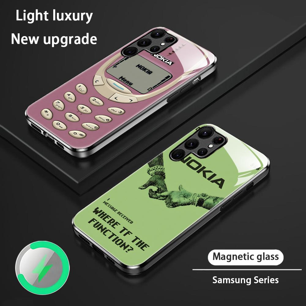 Phone Cases Samsung S25 - クールなN-Nokiaes-sブランドのスマホケース、Samsung S26 S25 S24 S23 S22
