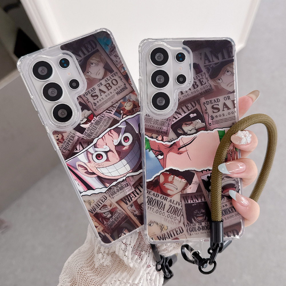Phone Cases One Piece - アニメワンピース ルフィ ロロノア・ゾロ 磁気マグセーフ ワイヤレス充電対応 スマホケース