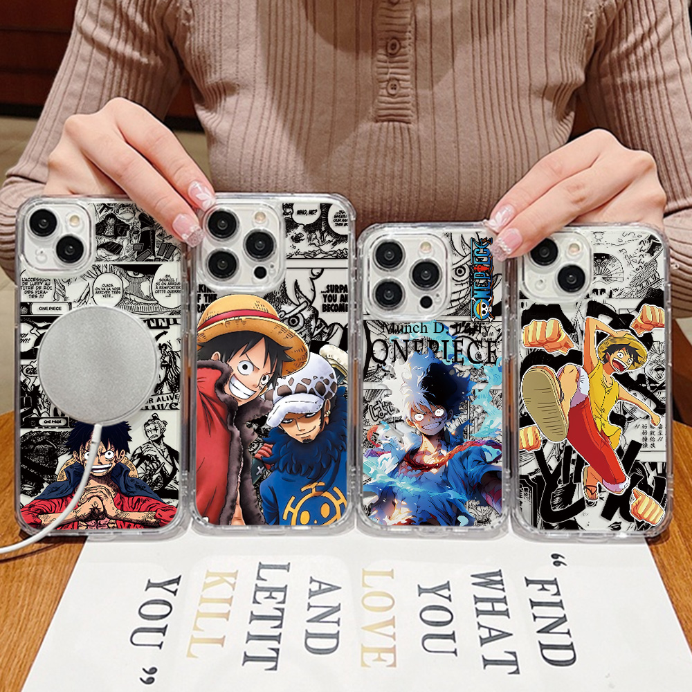 Phone Cases Amazon - ホットアニメワンピース マグネット式スマホケース iPhone 17 16 15