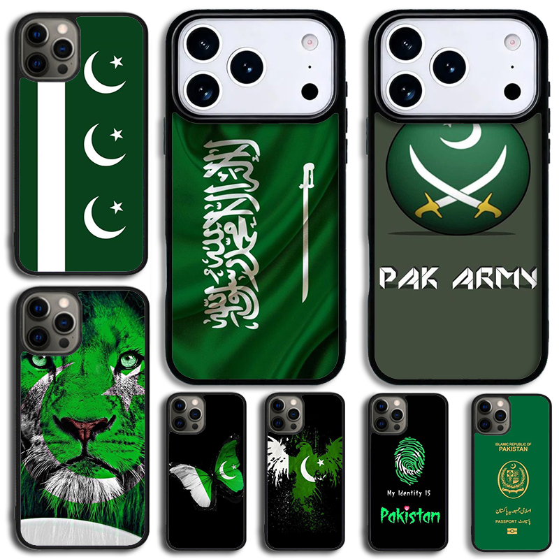 Phone Cases Pakistan - パキスタン国旗柄iPhoneケース iPhone 14 Pro Max 15
