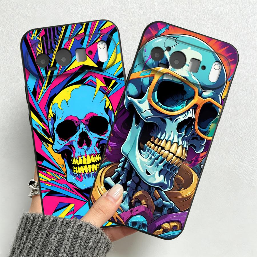 ネオンポップアートスカルケース Google Pixel 1 - Phone Cases Pixel 9A のレビューと価格