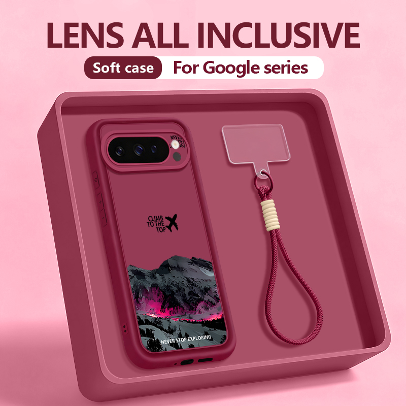 雪山柄のスマホケース Google Pixel 10 9 P - Phone Cases Pixel 9A のレビューと価格