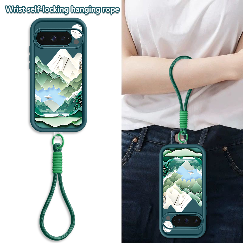 雪山柄のスマホケース Google Pixel 10 9 P - Phone Cases Pixel 9A のレビューと価格