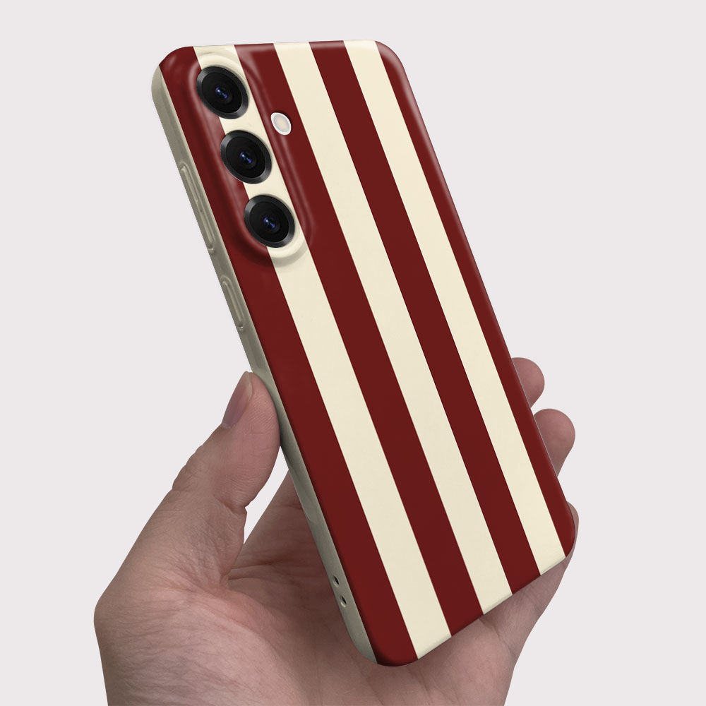 赤白ストライプ柄ケース Samsung A55 54 53  - Phone Cases For Samsung A14 のレビューと価格