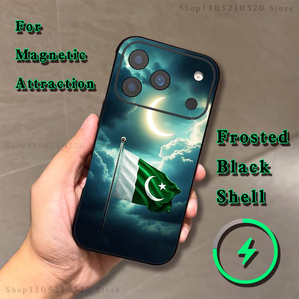 パキスタンパスポート旗柄のiPhoneケース（17、16、1 - Phone Cases Pakistan のレビューと価格