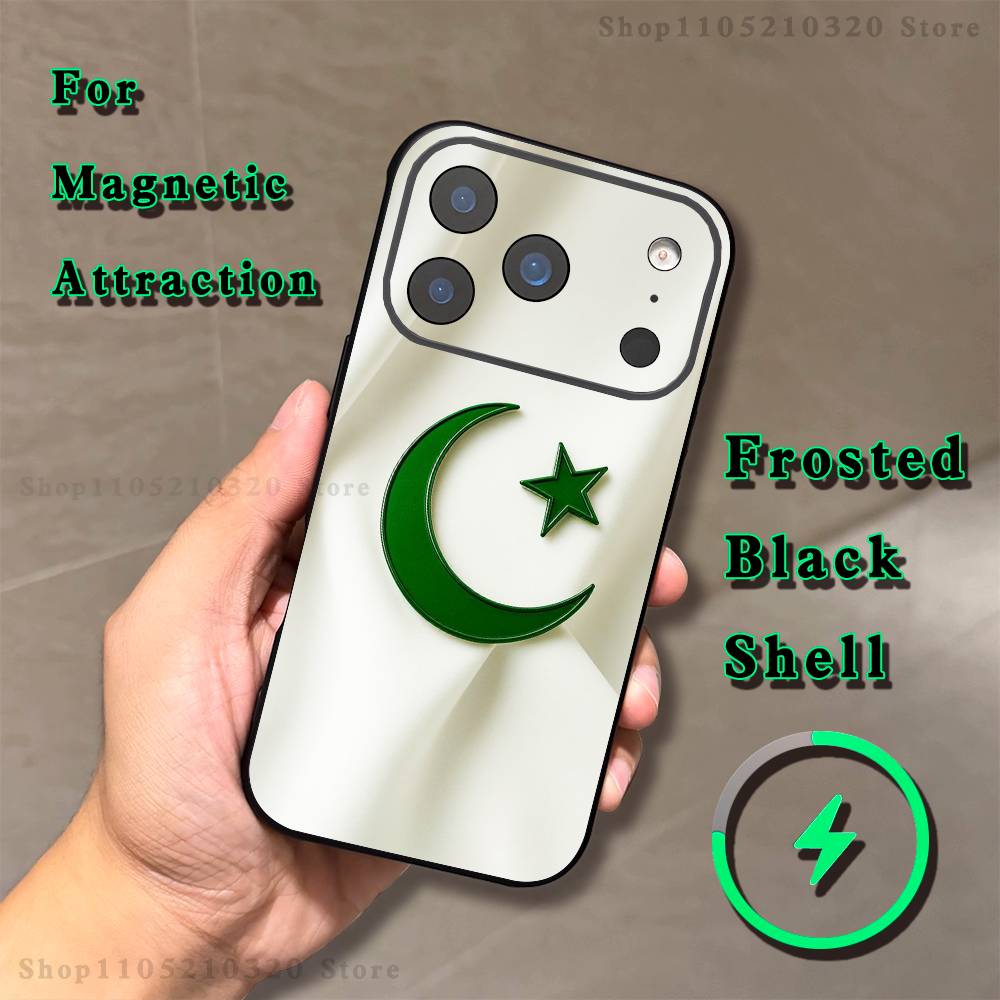 パキスタンパスポート旗柄のiPhoneケース（17、16、1 - Phone Cases Pakistan のレビューと価格