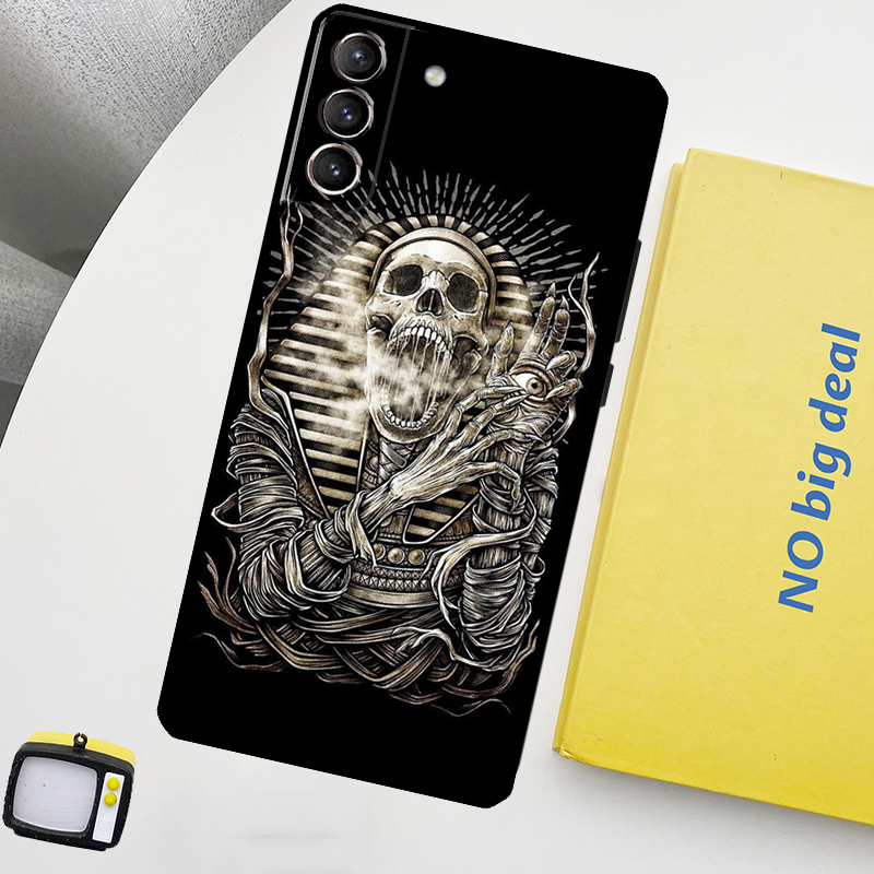 古代エジプトのファラオ風スマホケース Samsung Gal - Phone Cases Egypt のレビューと価格