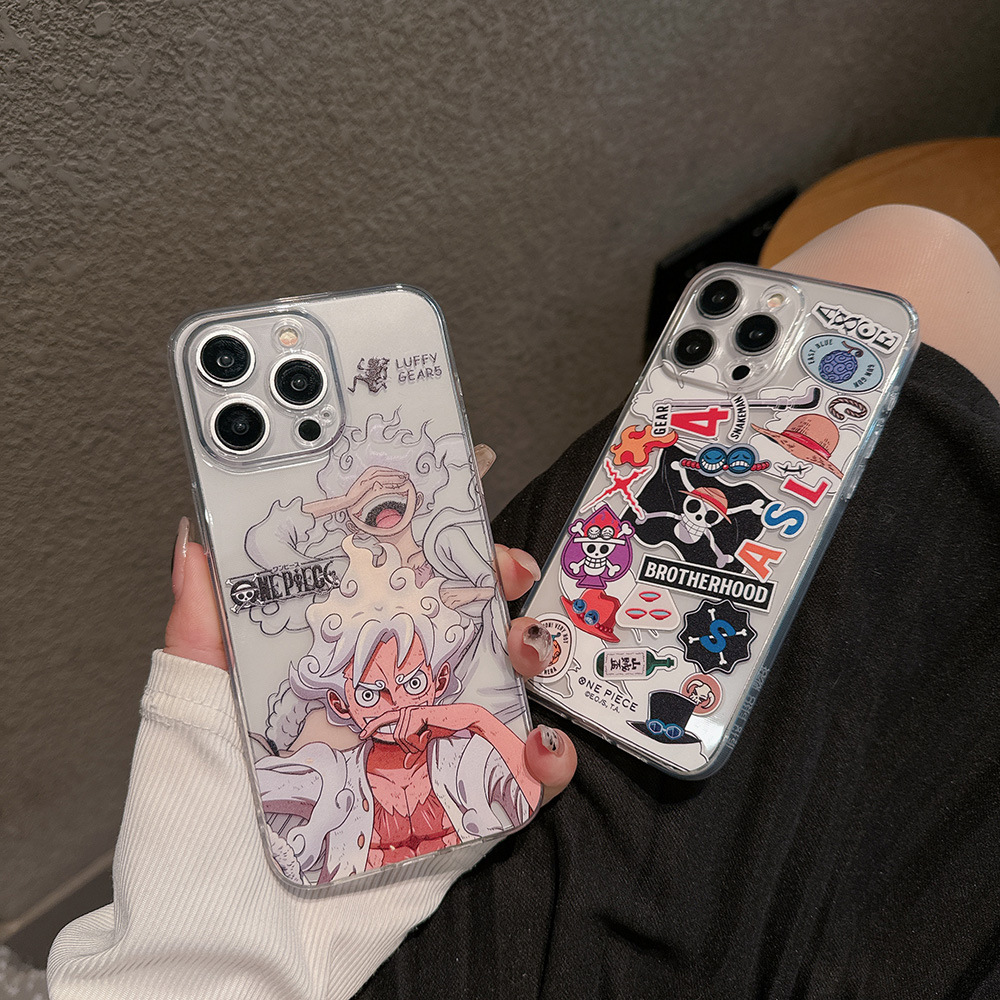 ファッションジャパンアニメワンピース ニカ ルフィ 透明スマ - Phone Cases One Piece のレビューと価格