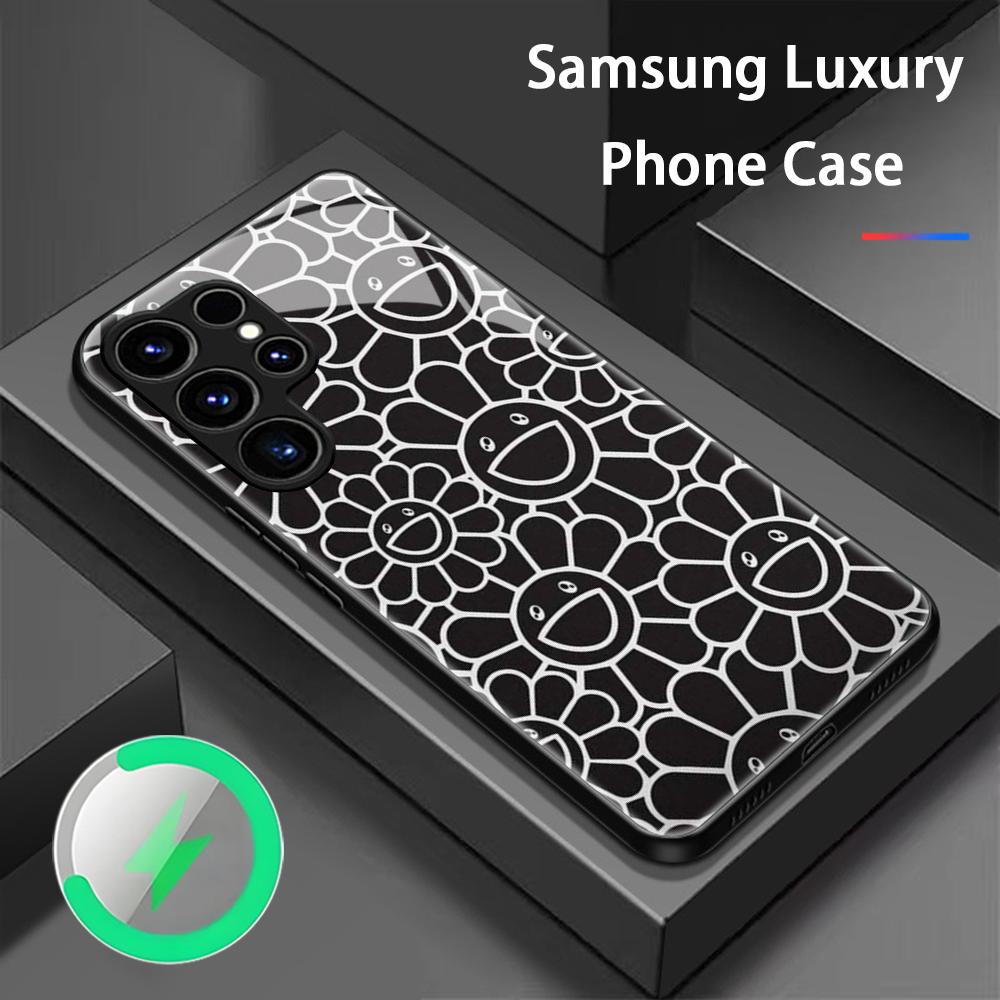 ひまわり日本絵画M-村上隆風スマホケース サムスンS26 S - Phone Cases Amazon のレビューと価格