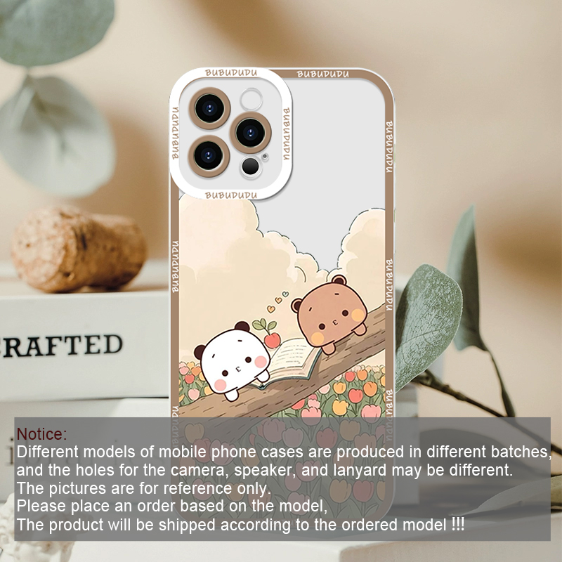 かわいいBUBU DUDUカップルクリアスマホケース、Sam - Phone Cases For Samsung A14 のレビューと価格