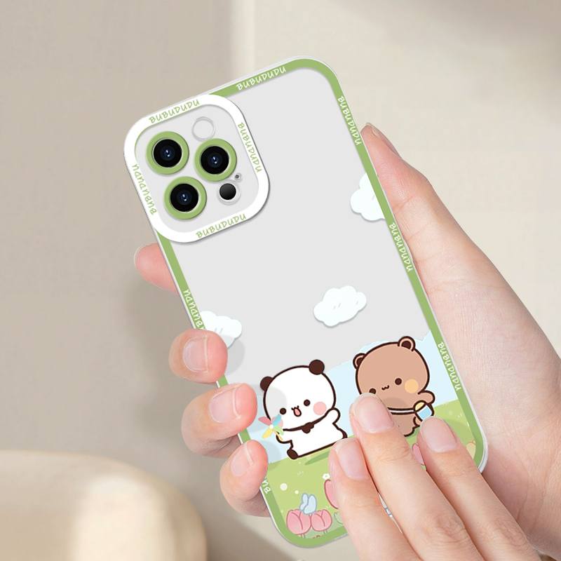かわいいBUBU DUDUカップルクリアスマホケース、Sam - Phone Cases For Samsung A14 のレビューと価格