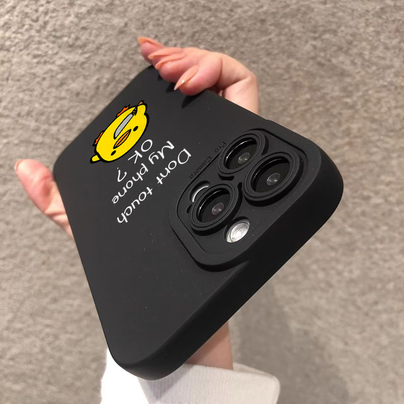 かわいいミニマリスト風カートゥーンダックシリコン製iPhon - Phone Cases Amazon のレビューと価格