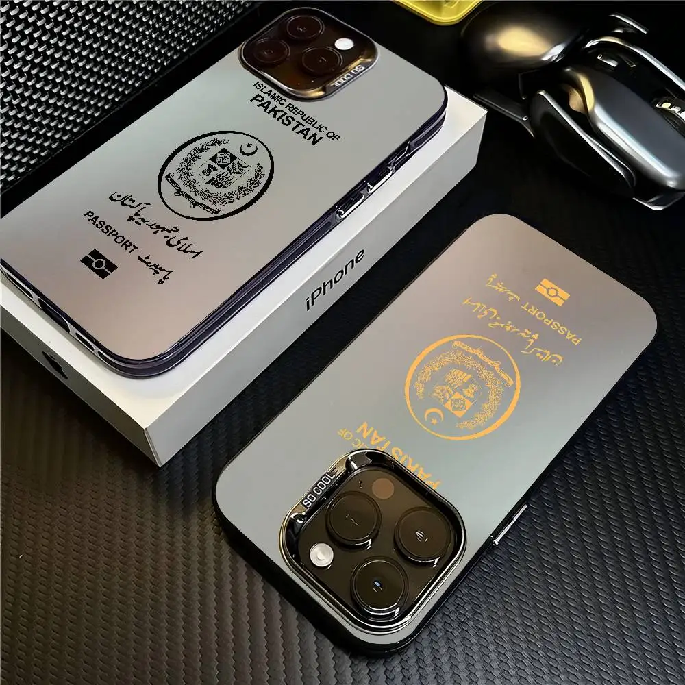 パキスタンパスポート柄 iPhone 17 16 15 14 - Phone Cases Pakistan のレビューと価格