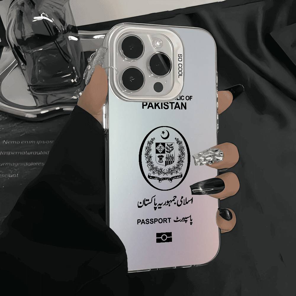 パキスタンパスポート柄 iPhone 17 16 15 14 - Phone Cases Pakistan のレビューと価格