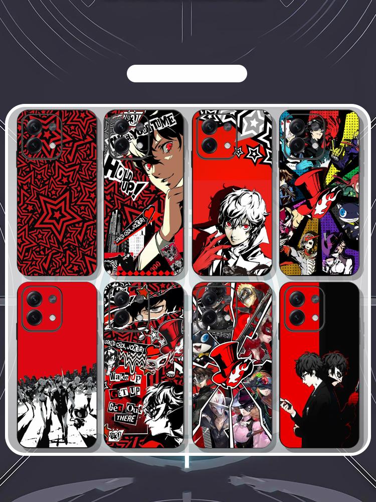 ペルソナ5 ジョーカー ホットゲームポスター付きスマホケース - Phone Cases Xiaomi のレビューと価格