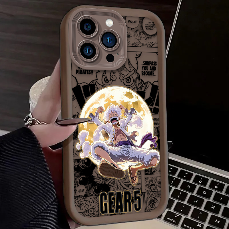ワンピース ギア5 ルフィ ニカムーン ソフトフォンケース  - Phone Cases One Piece のレビューと価格