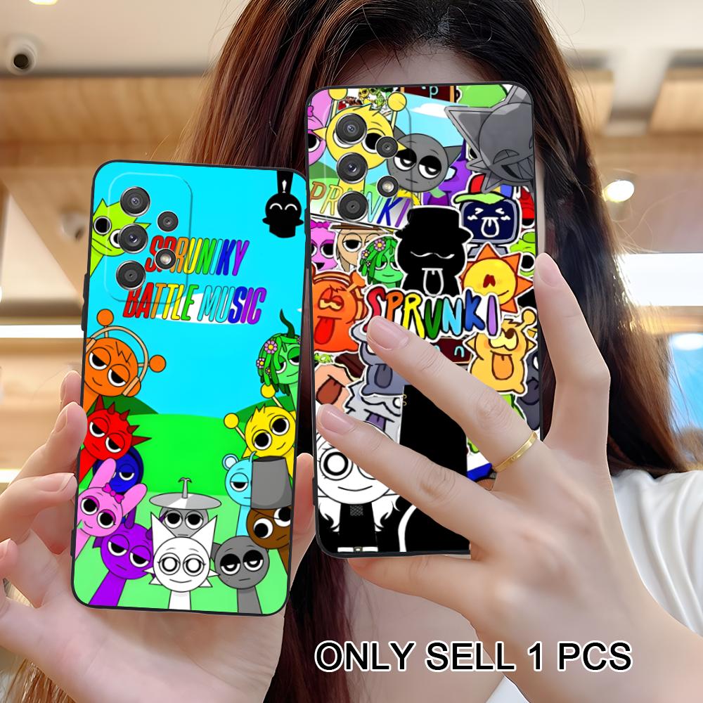 S-Sprunki 音楽デザインのスマートフォンケース。Sa - Phone Cases For Samsung A14 のレビューと価格