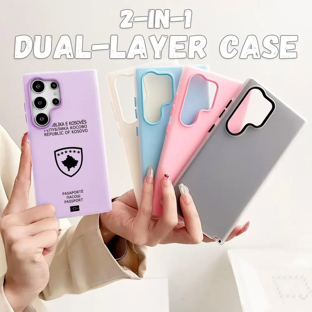 コソボパスポートロゴ入りスマホケース Samsung Gal - Phone Cases Samsung S25 のレビューと価格