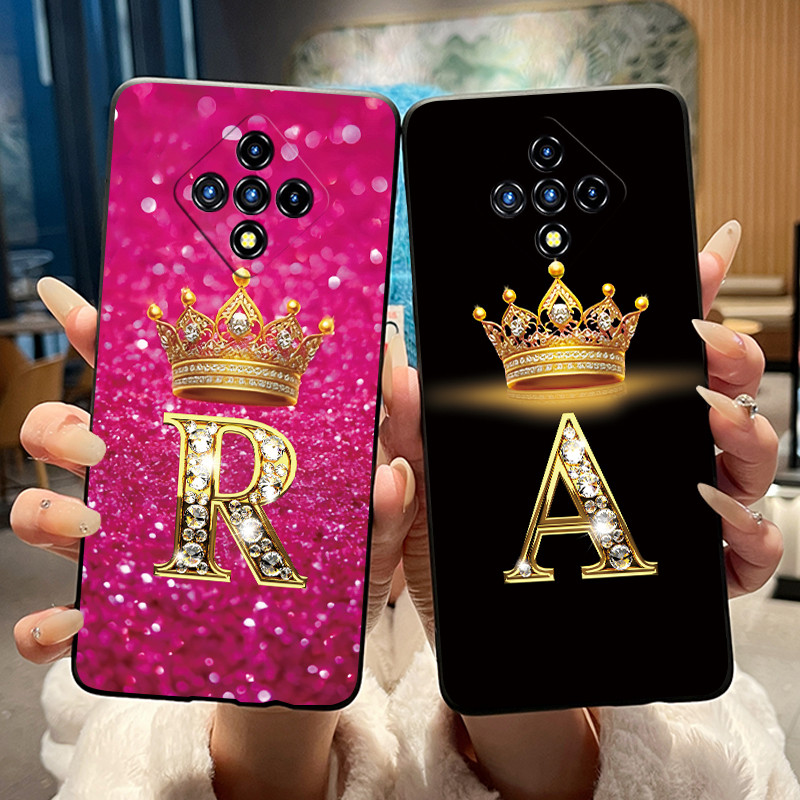 耐衝撃電話ケース Infinix ゼロ 8 8i 美的グリッ - Monogram Custom Case のレビューと価格