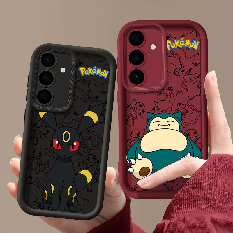 カビゴン、アンブレオン、ポケモンアニメS26ウルトラケース、 - Phone Cases Samsung S25 のレビューと価格