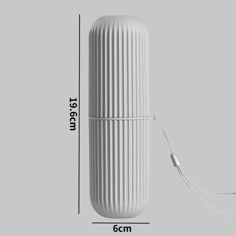 旅行用携帯歯ブラシカップ、バスルーム用歯磨き粉ホルダー収納ケ - Phone Cases The Dairy のレビューと価格