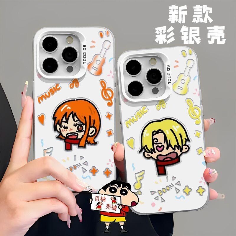 一体型スマホケース シェルカラー シルバー iPhone 1 - Phone Cases One Piece のレビューと価格