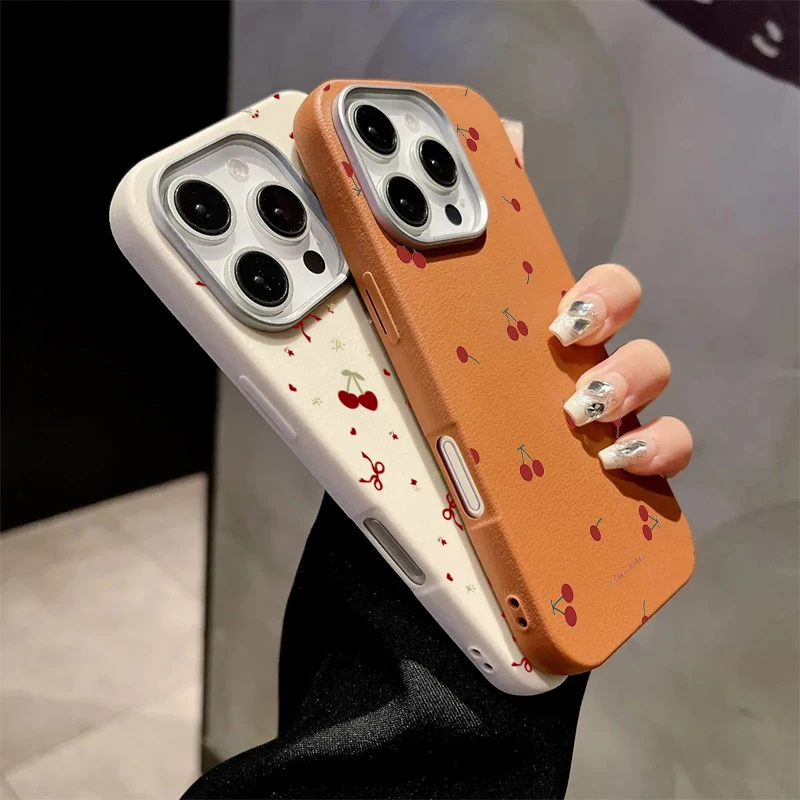 INSキュートな漫画風チェリーパターンのスマホケース Xia - Cute Cartoon Case のレビューと価格