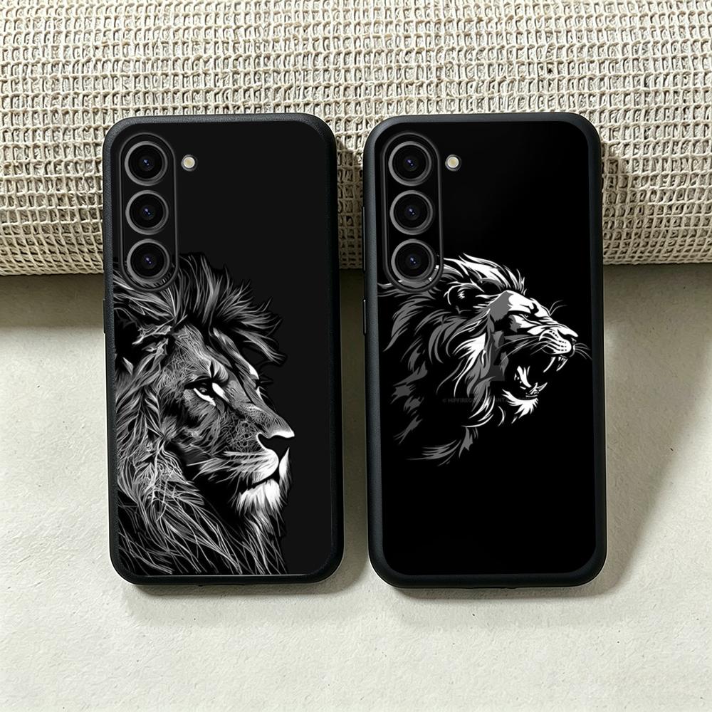 クールな王獅子ファッションデザインのスマホケース、Samsu - Phone Cases Samsung S25 のレビューと価格