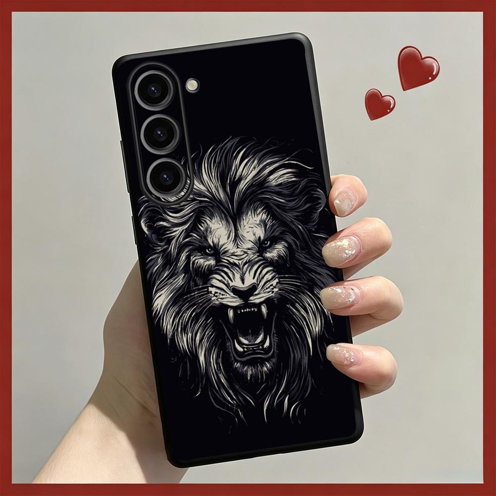 クールな王獅子ファッションデザインのスマホケース、Samsu - Phone Cases Samsung S25 のレビューと価格