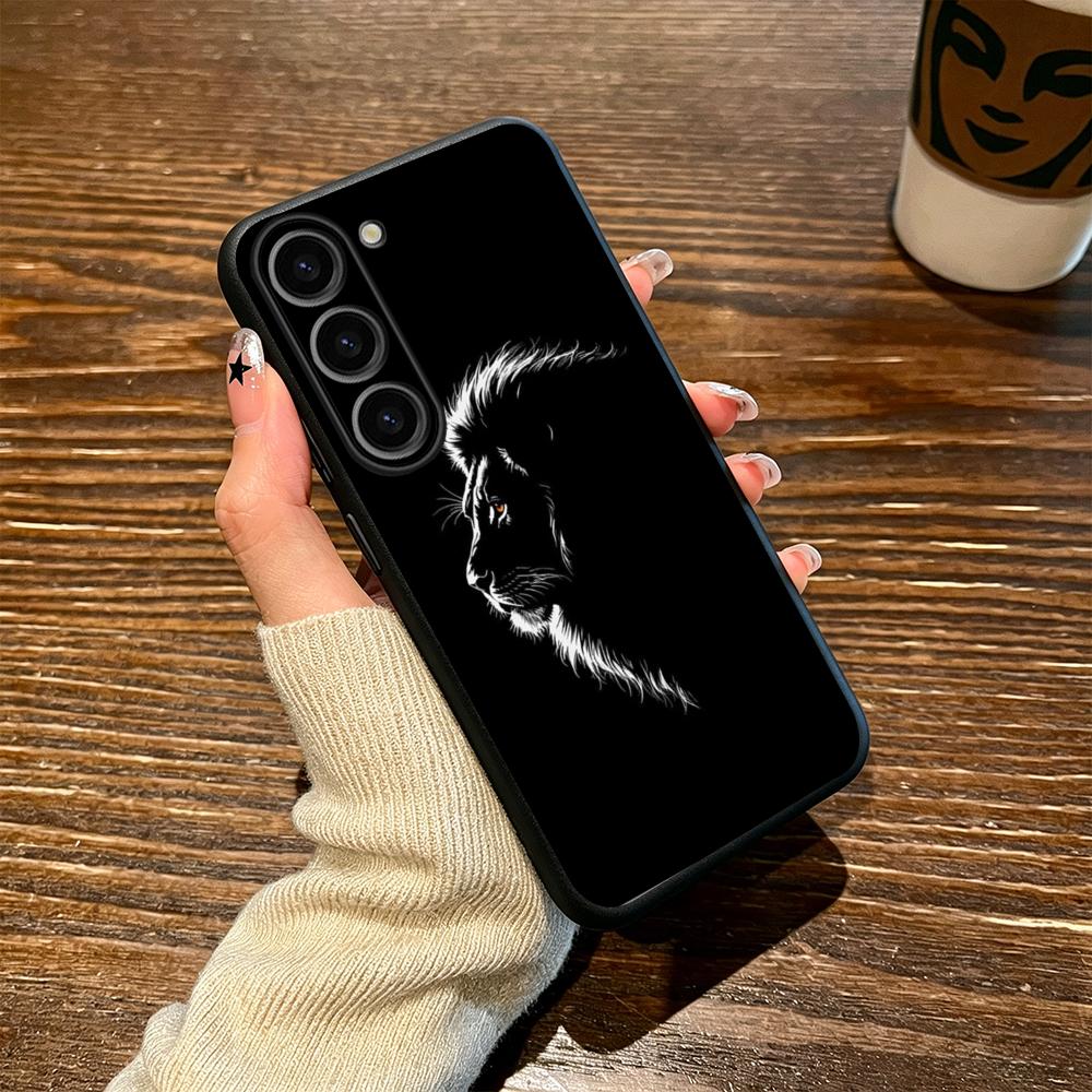 クールな王獅子ファッションデザインのスマホケース、Samsu - Phone Cases Samsung S25 のレビューと価格