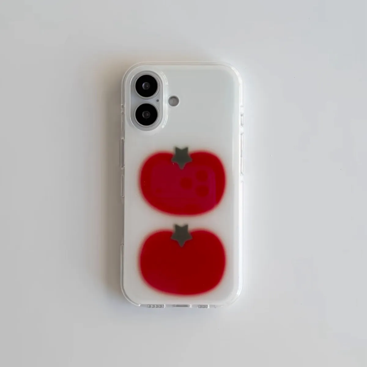韓国風 インス風 テッド トマト 漫画 かわいい クリエイテ - Cute Cartoon Case のレビューと価格