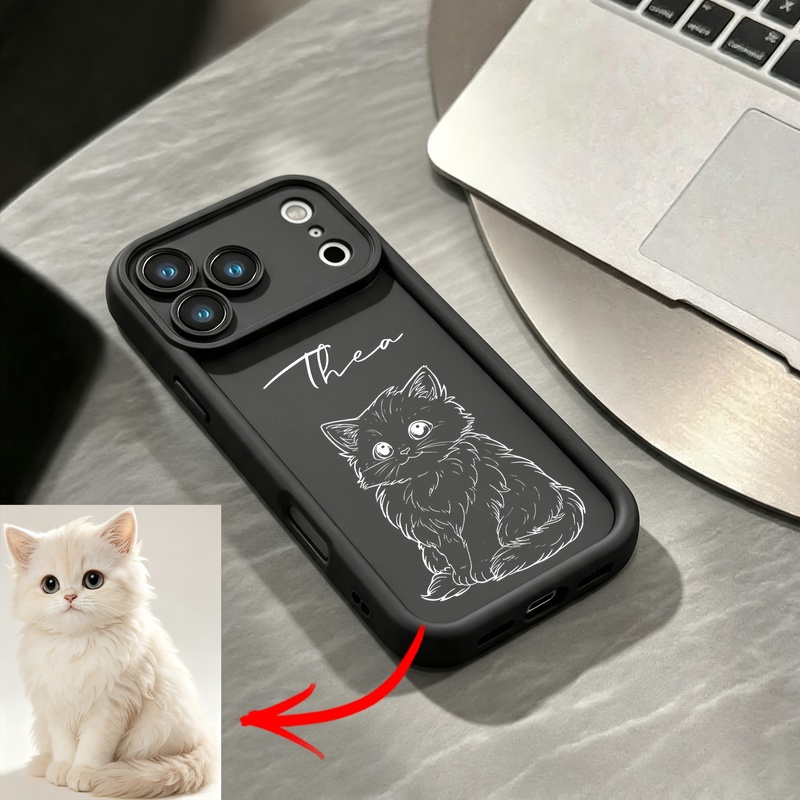 パーソナライズされたカスタムDIY名入れ漫画パターンスケッチ - Phone Cases Personalised のレビューと価格