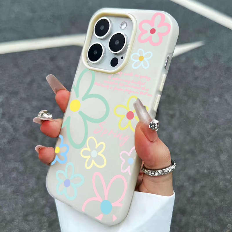バンパースプリングフラワーパターンのスマホケース Xiaom - Phone Cases Xiaomi のレビューと価格