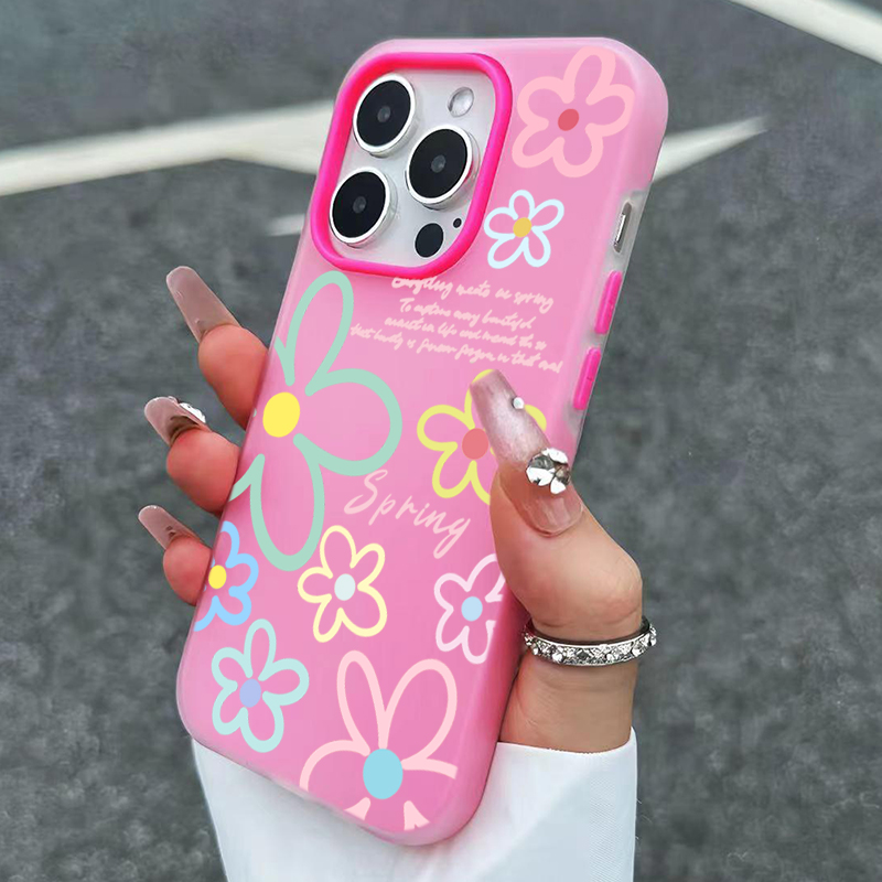 バンパースプリングフラワーパターンのスマホケース Xiaom - Phone Cases Xiaomi のレビューと価格