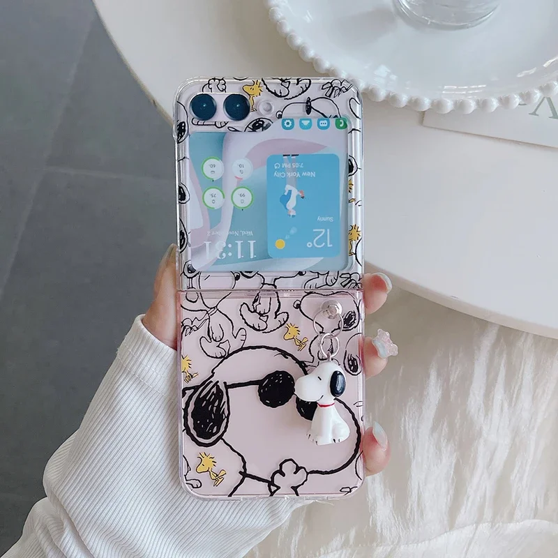 かわいい漫画スヌーピーチャーリーブラウンピーナッツ透明電話ケ - Cute Cartoon Case のレビューと価格