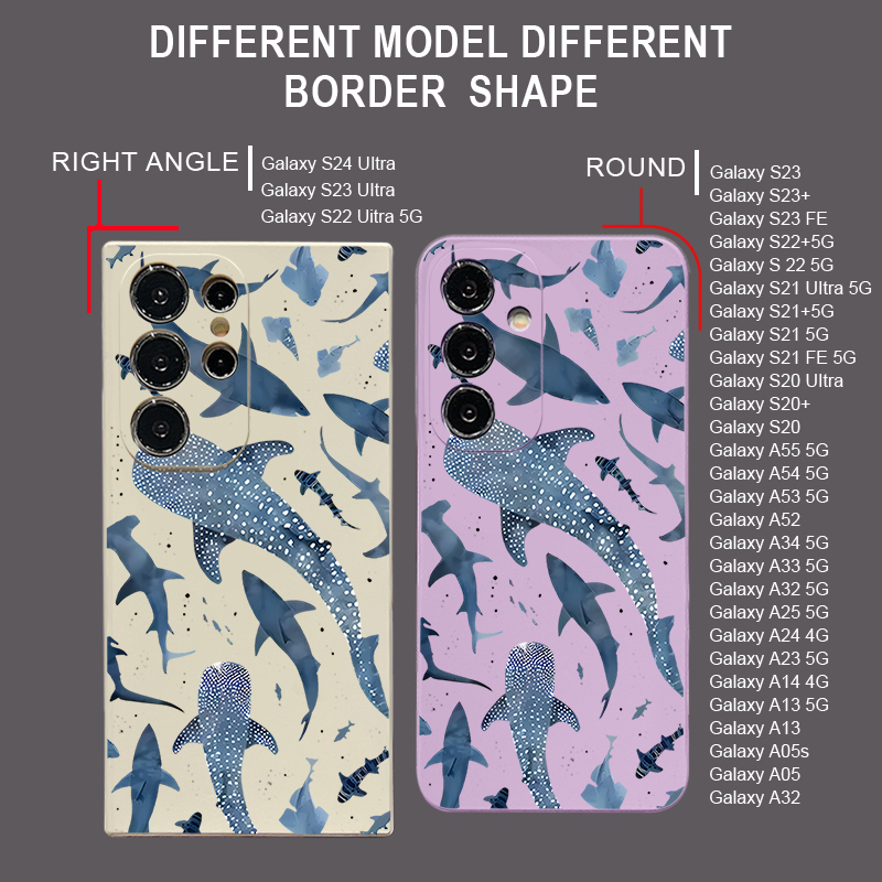 クジラ柄のランヤードケース Samsung Galaxy A - Phone Cases For Samsung A14 のレビューと価格