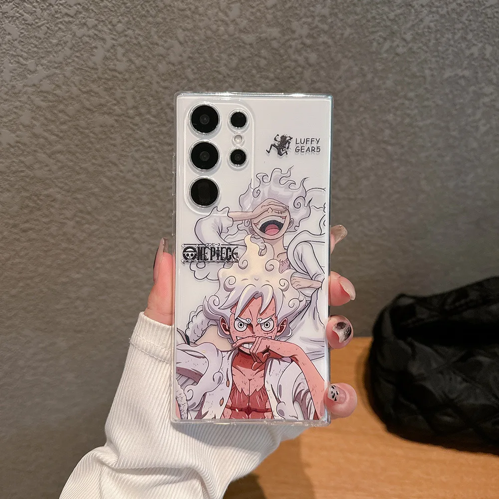 ファッションジャパンアニメワンピース ニカ ルフィ 透明スマ - Phone Cases One Piece のレビューと価格