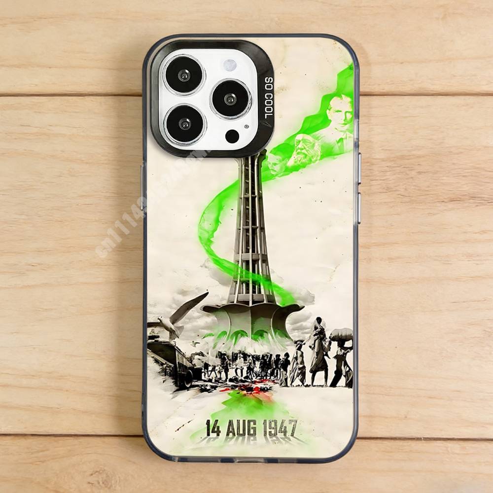 パキスタンの塔と国章をあしらったiPhone 18、17、1 - Phone Cases Pakistan のレビューと価格