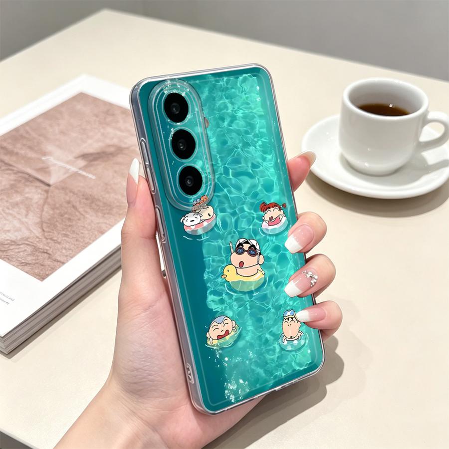 黄色い傘を持つ少年のスマホケース（Samsung Galax - Phone Cases For Samsung A14 のレビューと価格