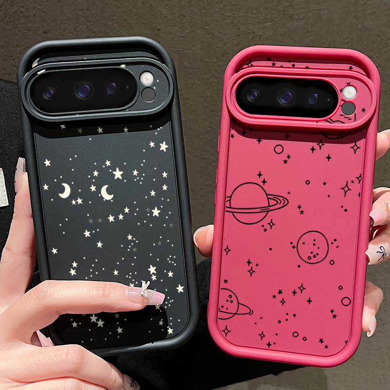 輝く星月柄スマホケース Google Pixel 10 9  - Phone Cases Pixel 9A のレビューと価格
