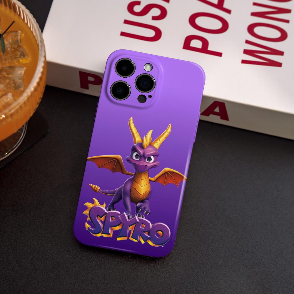 ゲーム スパイロシリーズ ドラゴン スマホケース iPhon - Phone Cases Amazon のレビューと価格