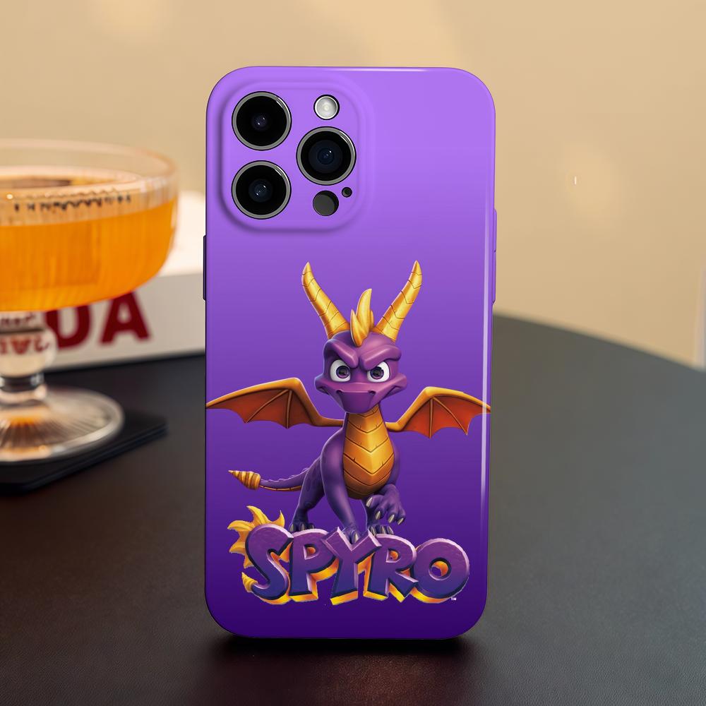 ゲーム スパイロシリーズ ドラゴン スマホケース iPhon - Phone Cases Amazon のレビューと価格